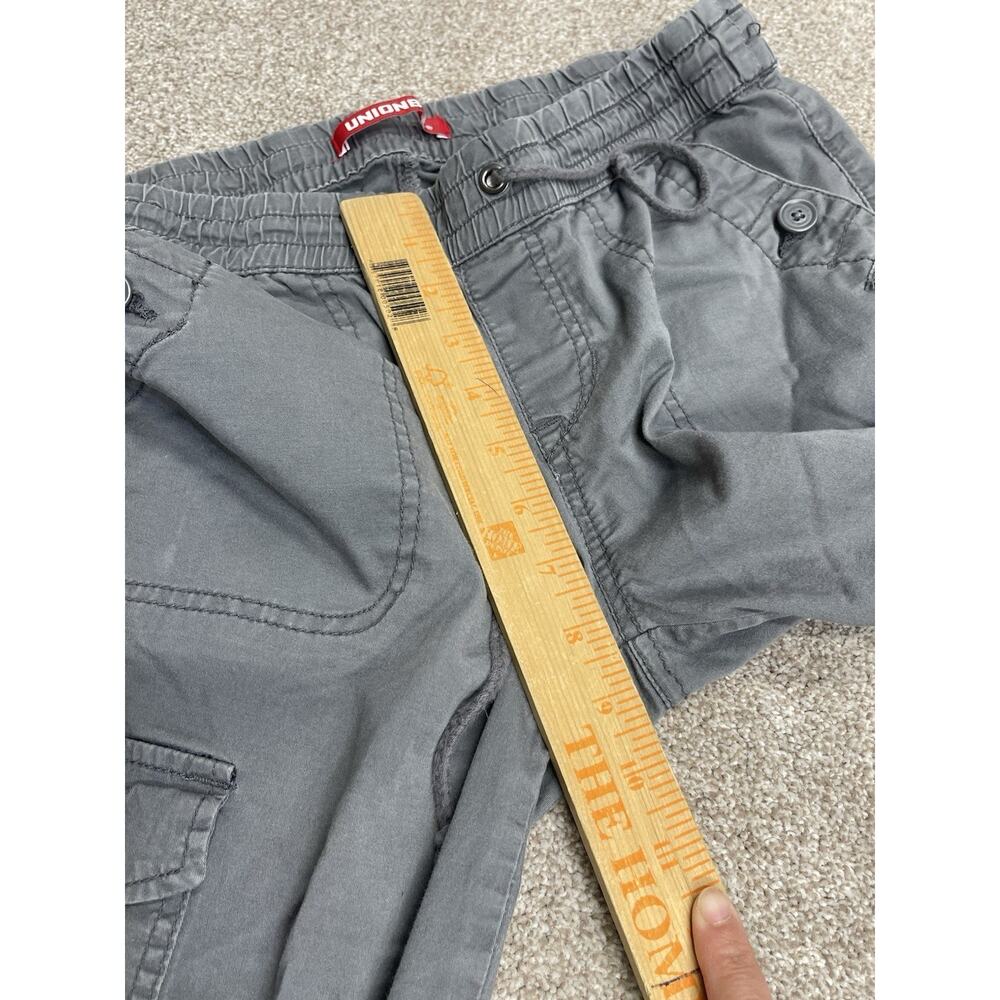 Y2K Indie Sleaze UNIONBAY Cargo Shorts Relaxed Fit Size M Gray Utility Gorpcore - Picture 8 of 13